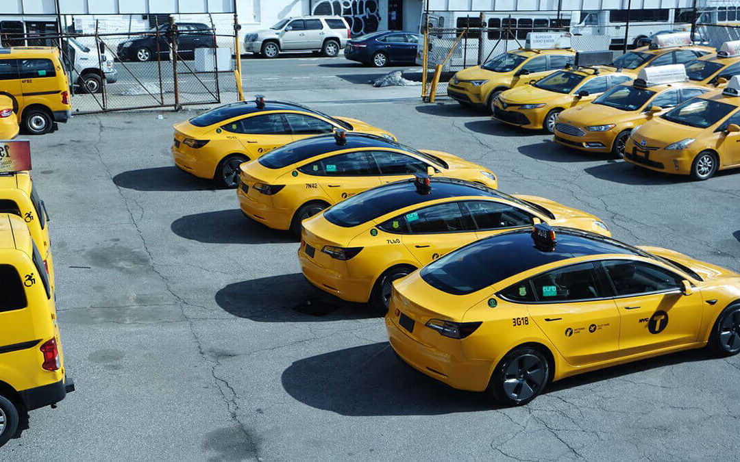 Tesla Model 3 wird stetig beliebter als Taxi
