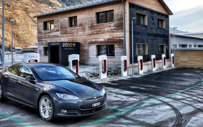 Tesla und Umwelt: Supercharger 2021 nur noch mit erneuerbarer Energie