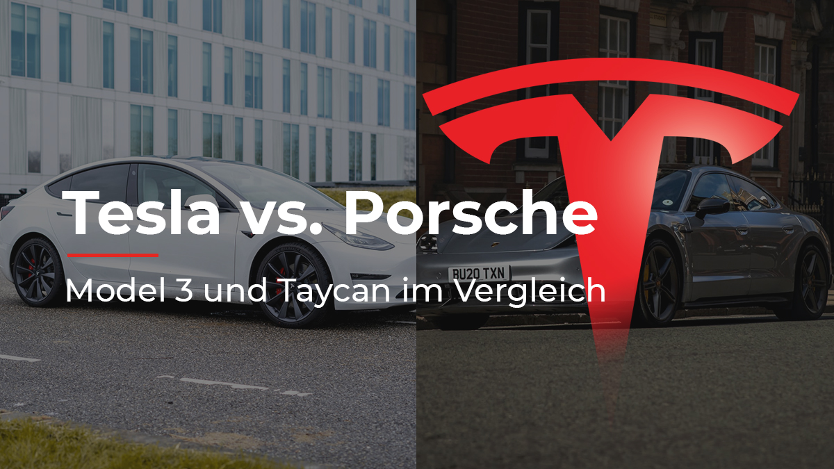 Tesla Model 3 vs. Porsche Taycan: Wer macht das Rennen?