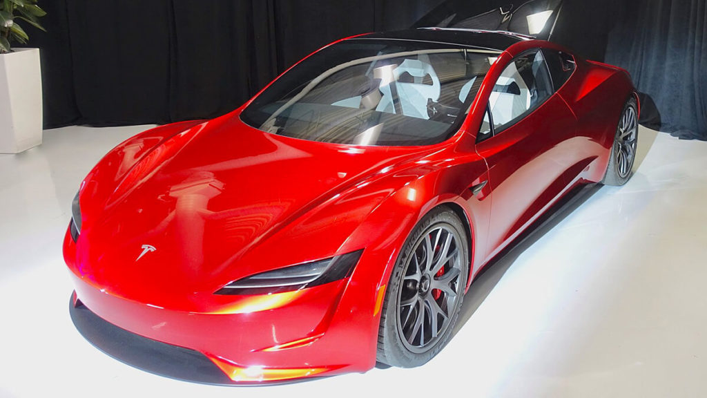 Tesla Roadster bekommt Update: Von 0 auf 100 in 1,1 Sekunden