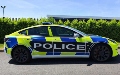 Tesla baut Model-3-Streifenwagen für die Polizei