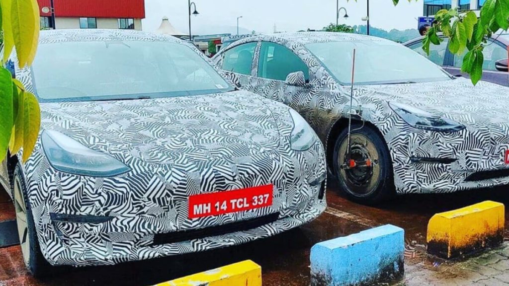 Tesla will in indischen Markt: Model 3 im Camouflage-Look gesichtet