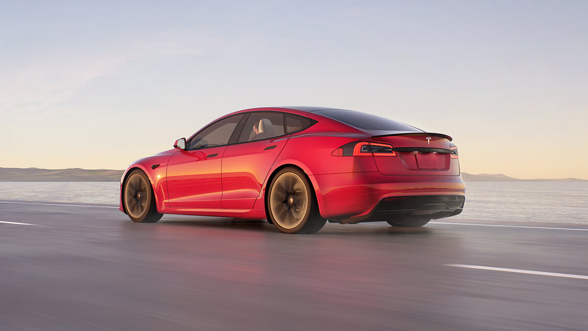 Tesla Model S: Prototyp mit anderem Ladeanschluss und neuen Rückleuchten gesichtet