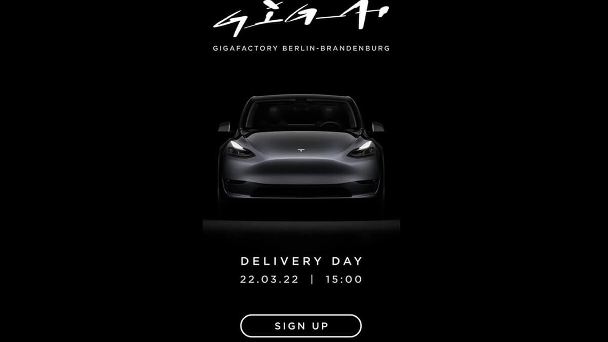 Tesla Model Y: Lieferungen aus Grünheide-Fabrik starten am 22. März