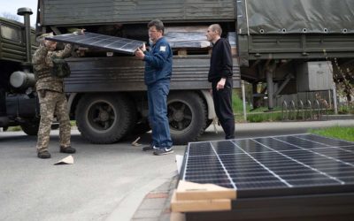 Tesla schickt weitere Powerwalls in Ukraine zum Betreiben ambulanter Kliniken