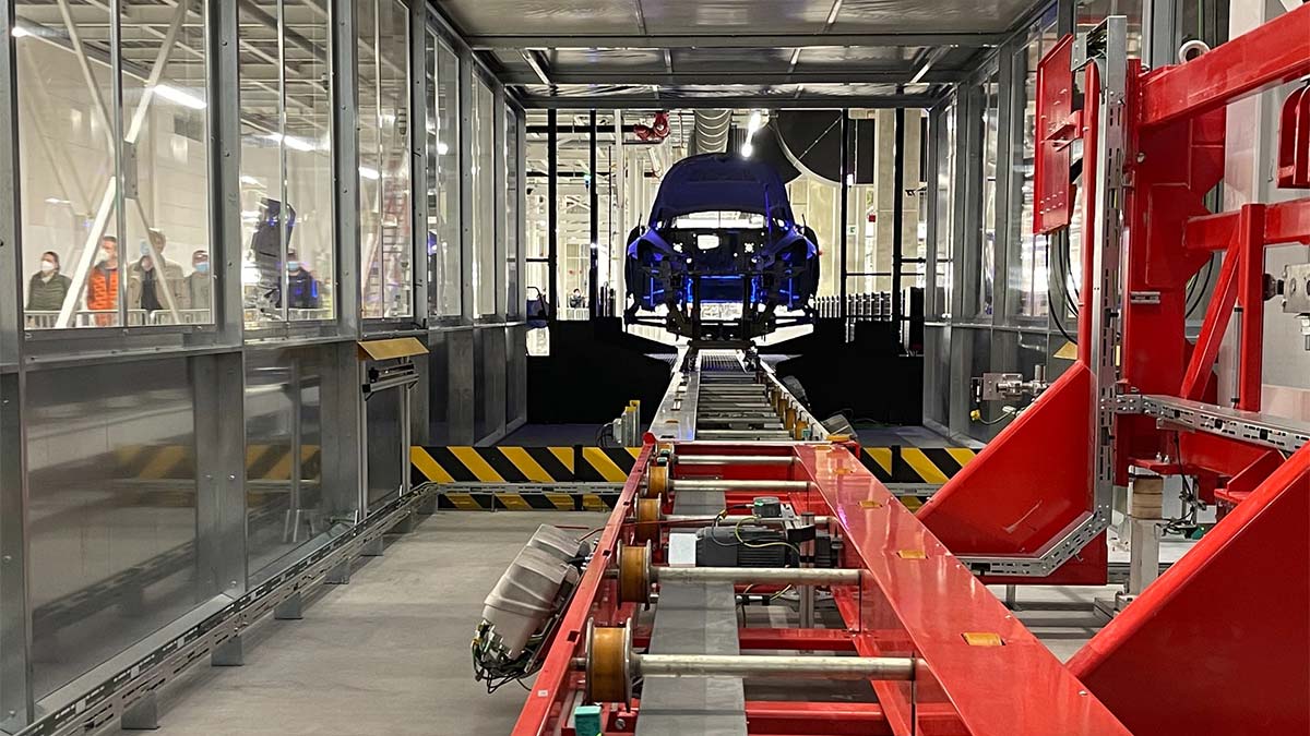 Tesla-Fabrik in Grünheide steht bald still: Produktion soll optimiert werden