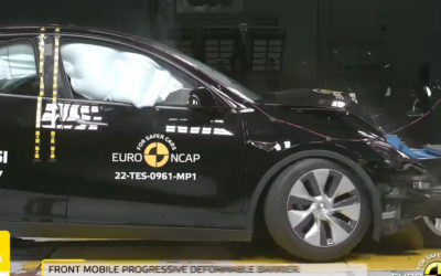 Tesla Model Y für Sicherheit ausgezeichnet mit nahezu perfekten Ergebnissen