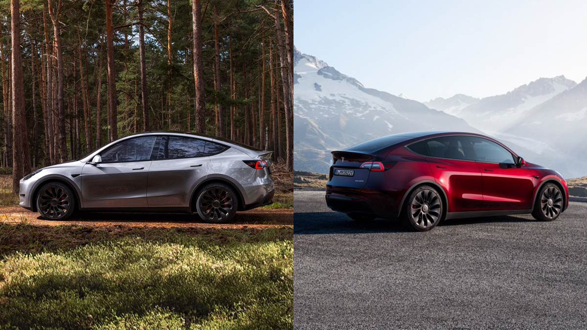 Tesla präsentiert neue Karosserie-Farben: Quicksilver und Midnight Cherry Red