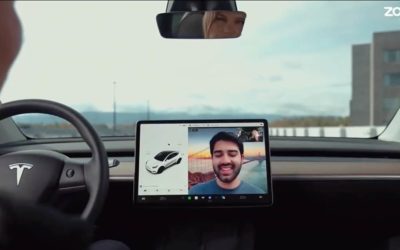 Tesla und Zoom kündigen Partnerschaft an: Bald Videokonferenz-App im Auto