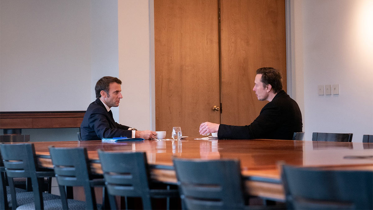 Tesla-CEO Elon Musk trifft Emmanuel Macron: Austausch über „grüne Industrieprojekte“
