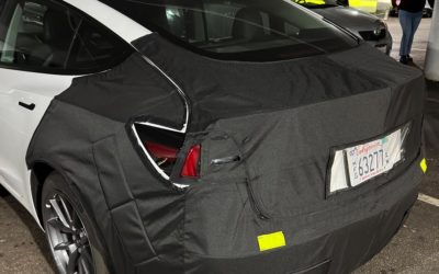 Tesla Model 3 Refresh? Neuer Prototyp in Kalifornien gesichtet
