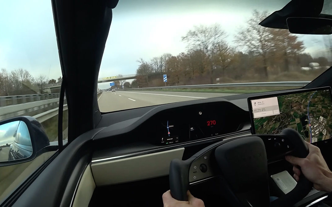 Tesla Model X: Video zeigt Plaid-Power erstmals auf deutscher Autobahn