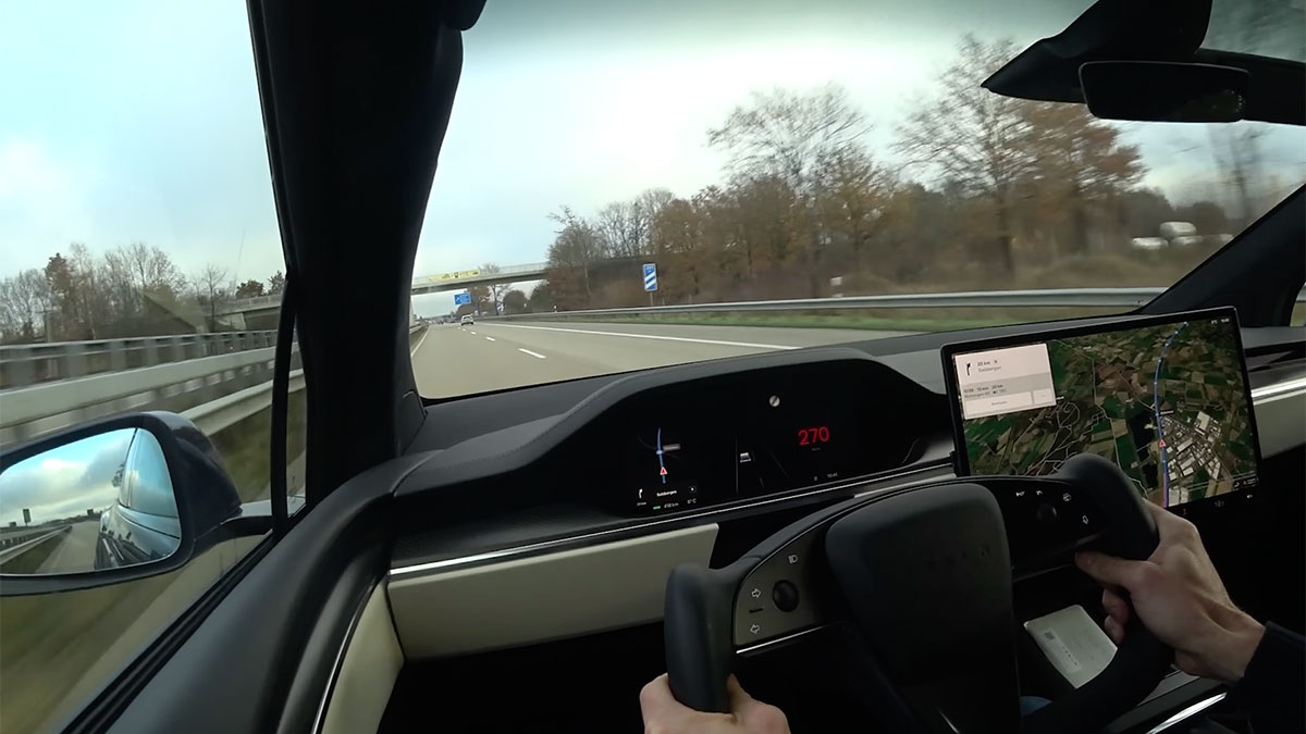 Tesla Model X: Video zeigt Plaid-Power erstmals auf deutscher Autobahn