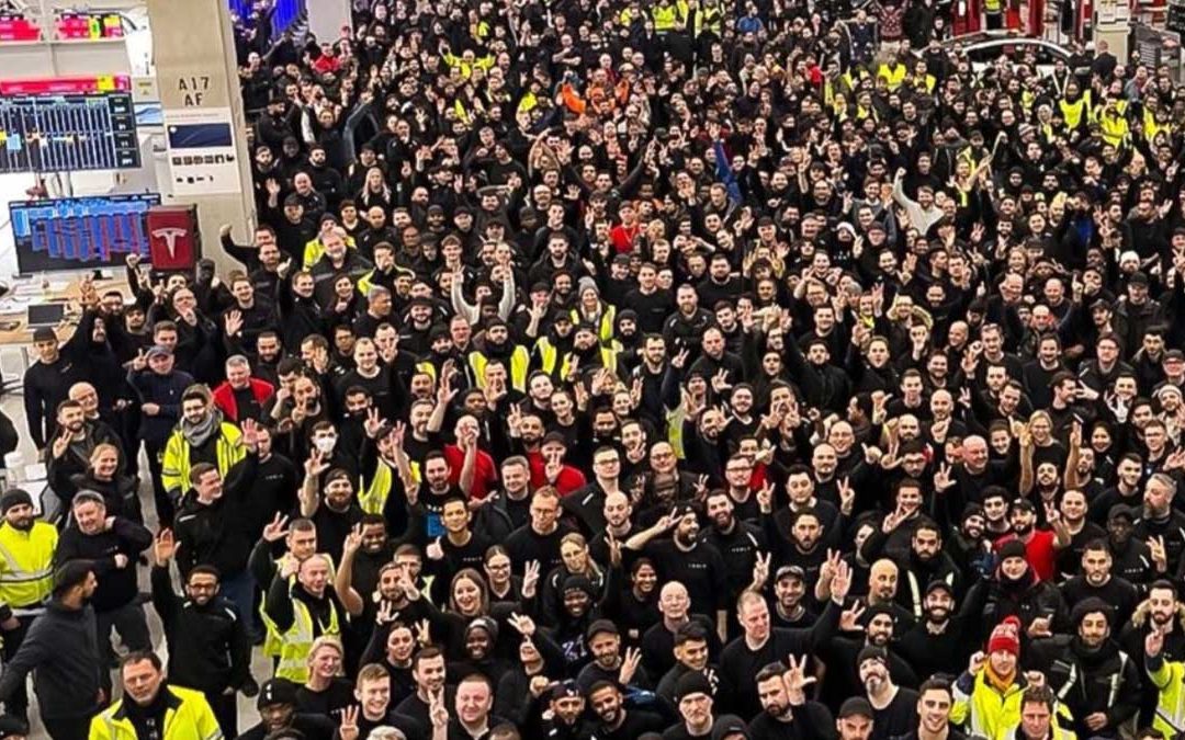 Tesla Gigafactory Grünheide hat 8.500 Beschäftigte – erste Ausbaustufe fast erreicht