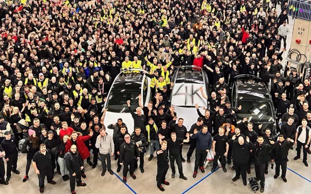 Es läuft: Tesla produziert in Grünheide erstmals 4.000 Model Y in einer Woche