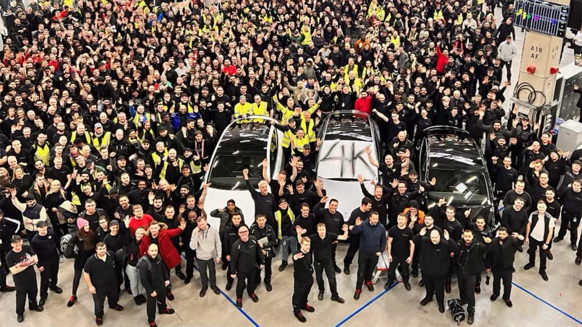 Es läuft: Tesla produziert in Grünheide erstmals 4.000 Model Y in einer Woche