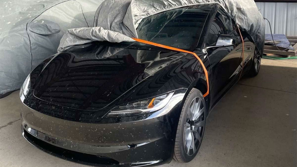 Vermeintlicher Leak zeigt Tesla Model 3 Refresh – ist das das Projekt Highland?