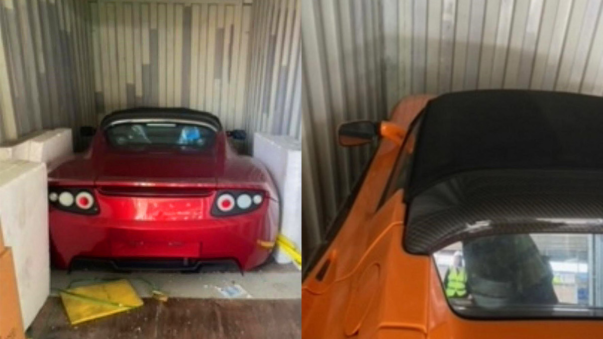 Verlorene Schätze: 3 unberührte Tesla Roadster nach einem Jahrzehnt entdeckt