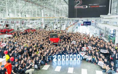 Tesla-Meilenstein: 2 Millionen Fahrzeuge in Gigafactory Shanghai produziert