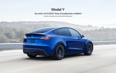 Rabattaktion: Tesla bietet vorkonfigurierte Model Y 6.000 Euro günstiger an