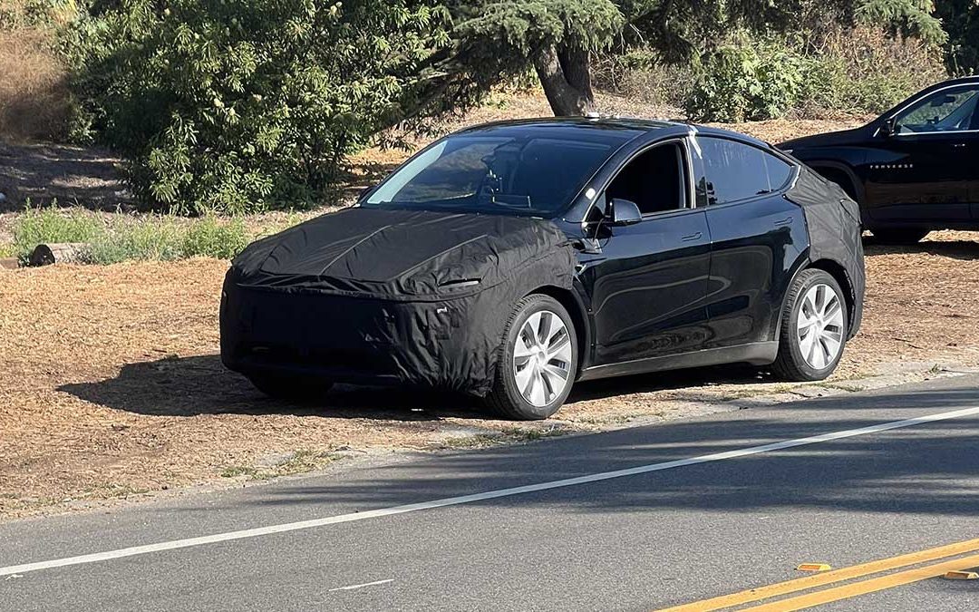 Tesla Model Y Juniper: Möglicher Prototyp erstmals gesichtet