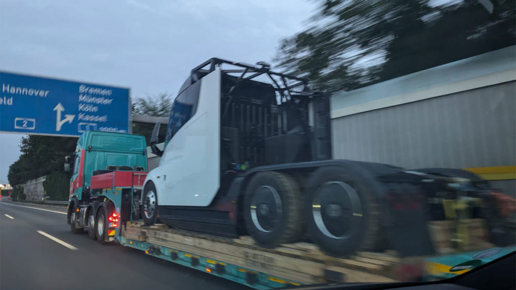 Tesla Semi erstmals in Deutschland gesichtet: Laufen Vorbereitungen für Markteinführung?