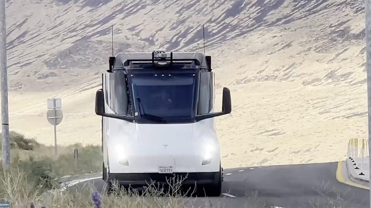 FSD für Tesla Semi: Sichtung deutet auf große Fortschritte hin