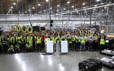 Produktion auf Hochtouren: Tesla fertigt 1.000 Powerwalls am Tag in Giga Nevada