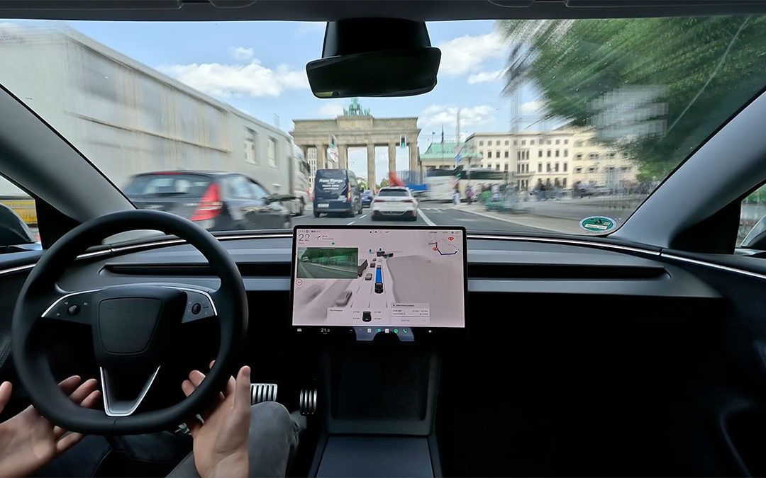 FSD in Deutschland: Tesla testet autonome Fahr-Software in Berlin