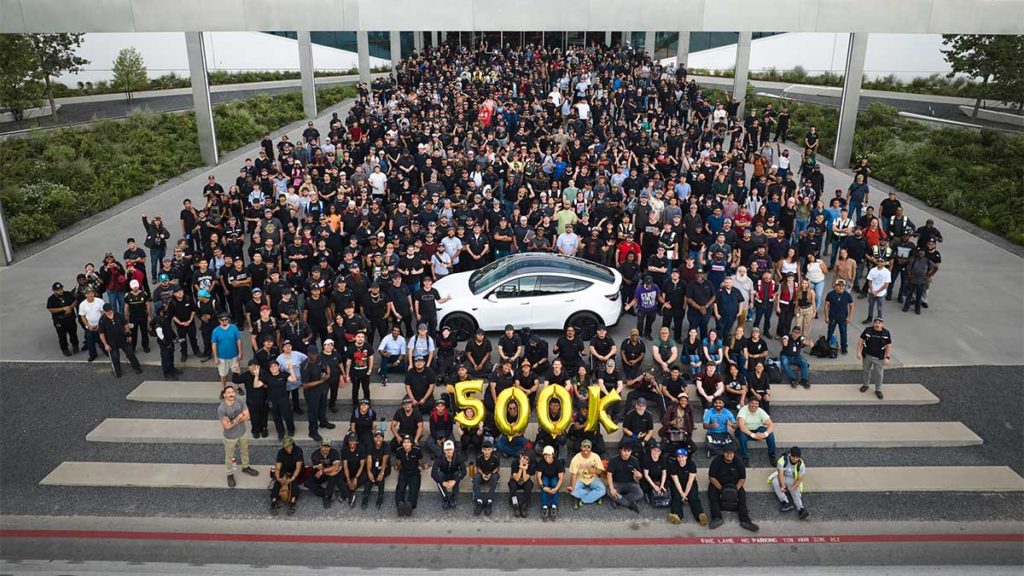 Halbe Million Fahrzeuge: Tesla Gigafactory Texas feiert nächsten Meilenstein