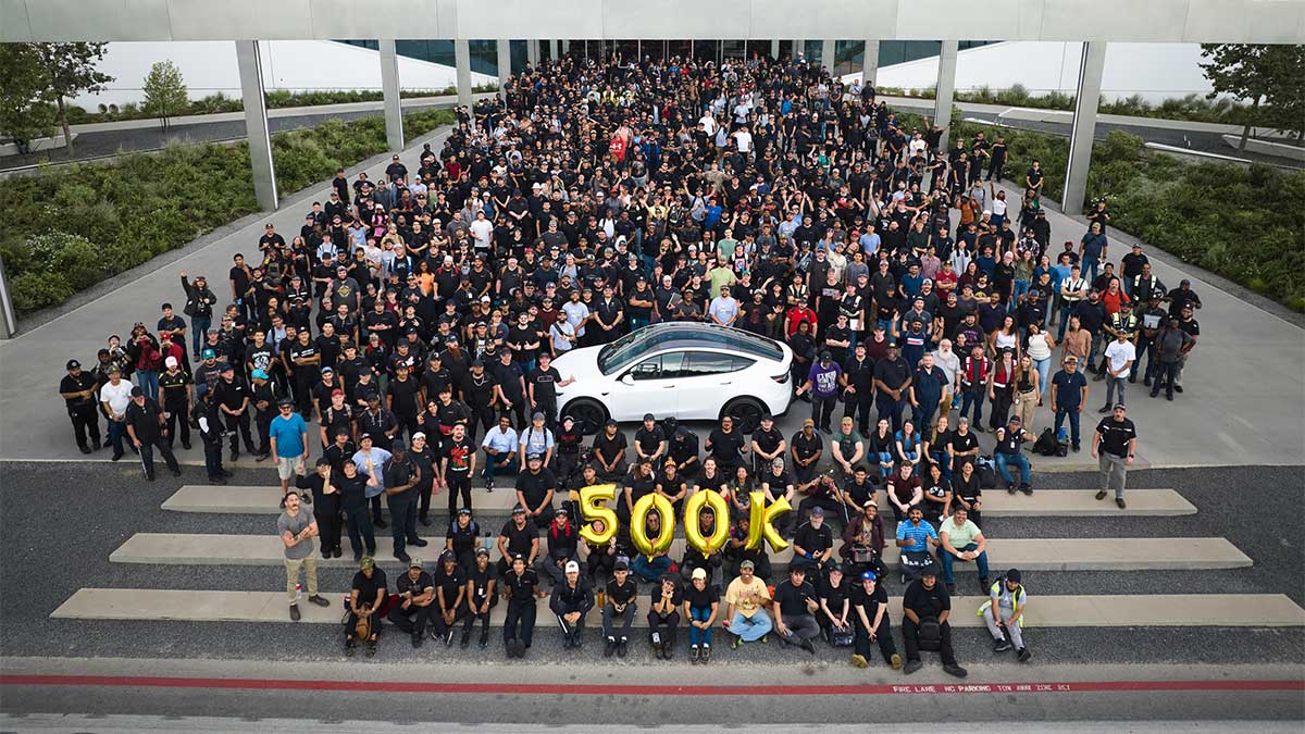 Halbe Million Fahrzeuge: Tesla Gigafactory Texas feiert nächsten Meilenstein