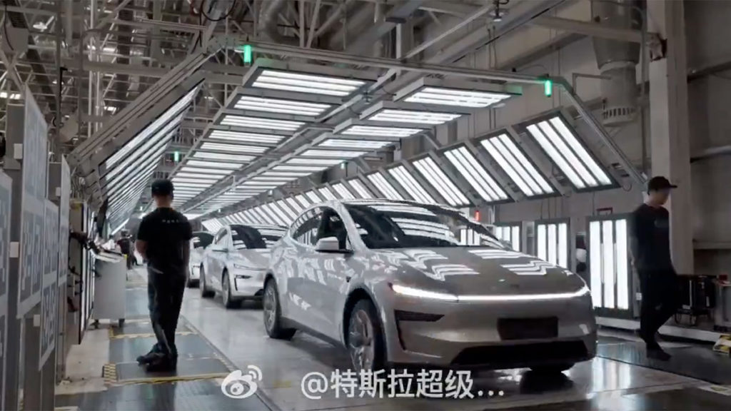 Video: Tesla zeigt hochautomatisierte Produktion des Model Y L in Gigafactory Shanghai