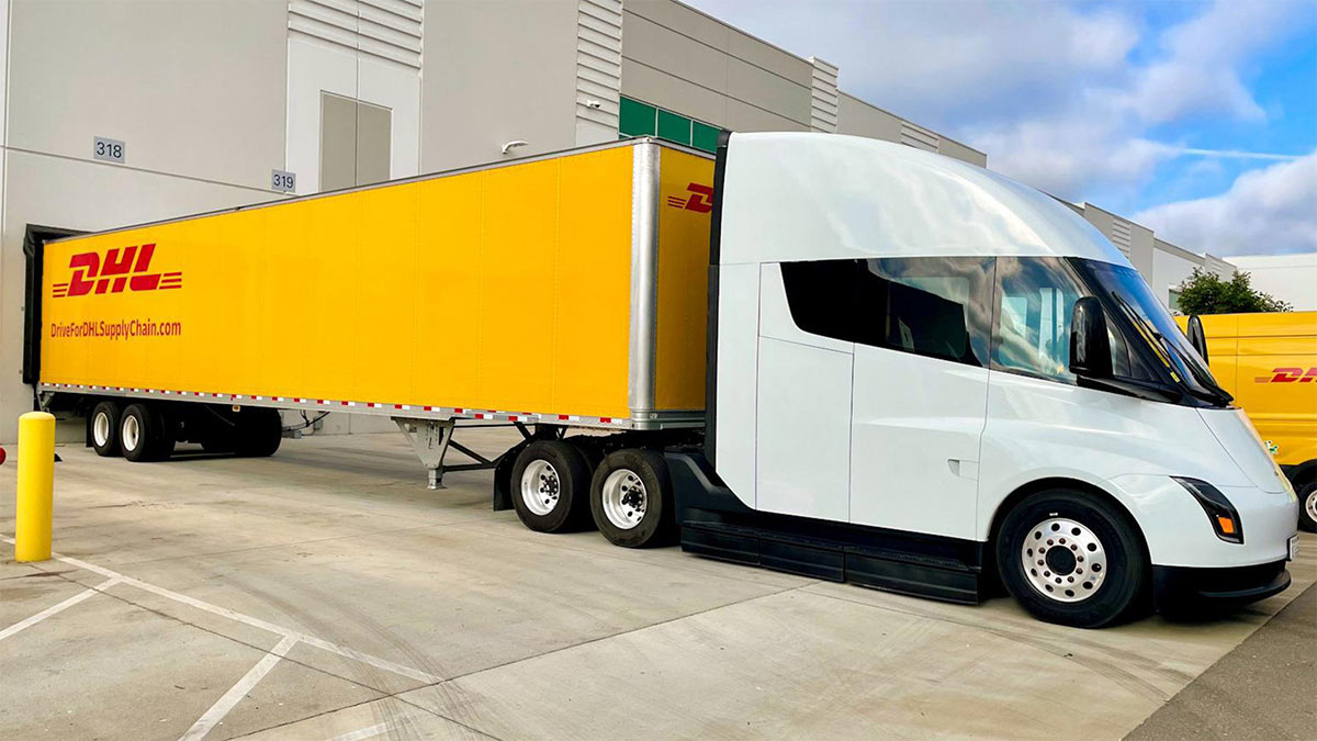 DHL überzeugt: Tesla Semi soll bei Elektrifizierung der Flotte große Rolle spielen