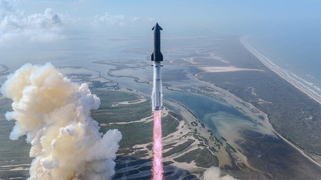Hitzeschild hält, kontrollierter Splashdown: So lief SpaceX’ 12. Starship-Flug