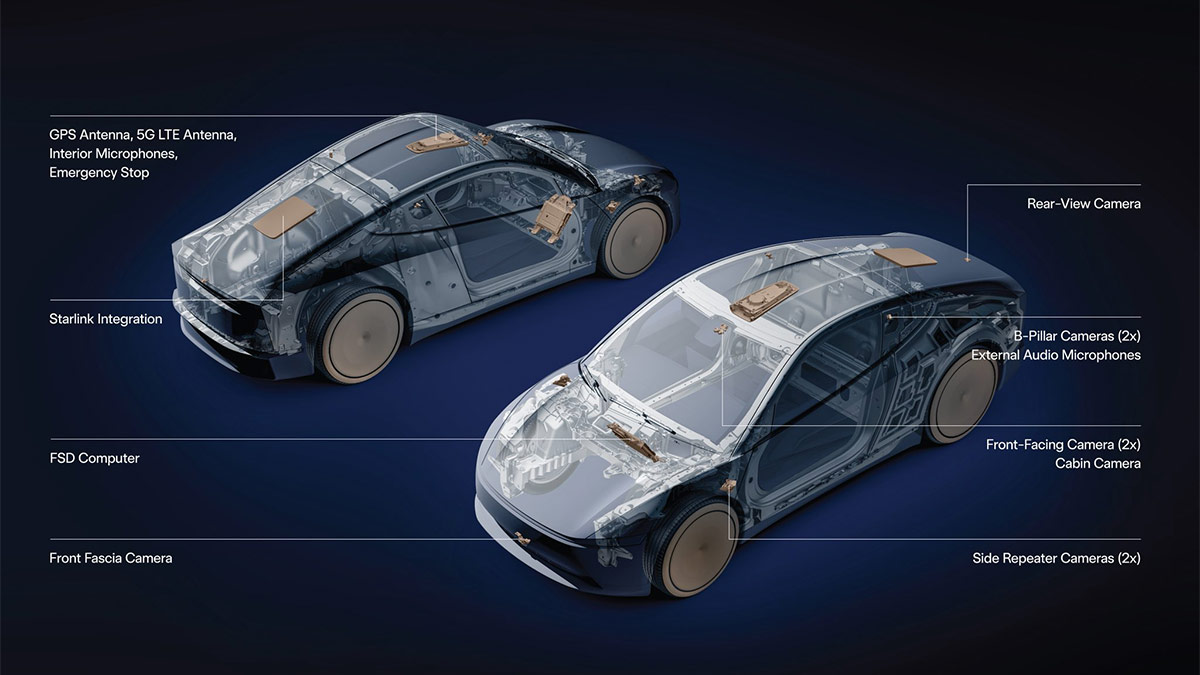 Tesla integriert erstmals offiziell Starlink in Fahrzeuge